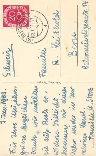 Postcards Germany Reutlingen street view