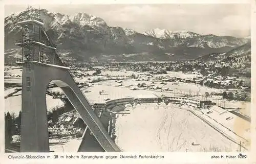 Postcards Germany olympia skistadion