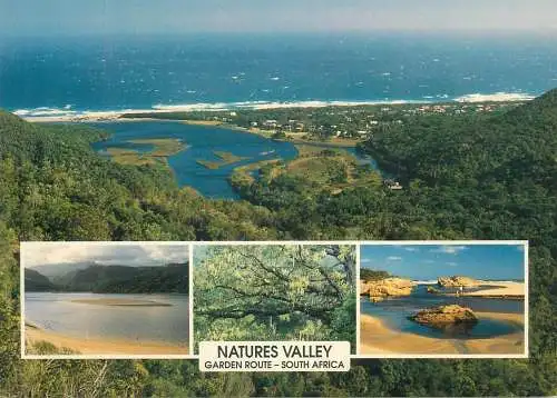 Post card South Africa Natures Valley Garden Route multi view