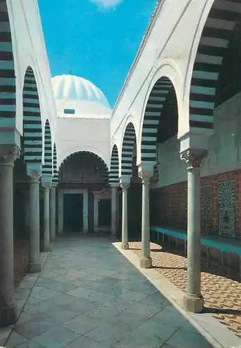 Post card Tunisia Kairouan La Mosquee du barbier