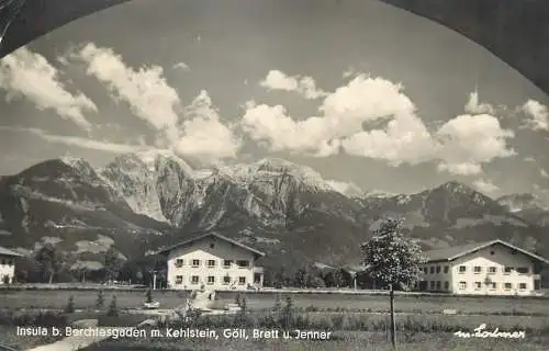 Postcards Germany Insula b. Berchtesgaden Kehlstein Goll