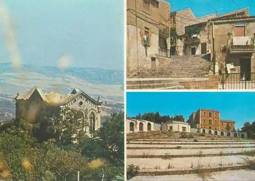 Postcard Italy S. Cataldo multi view