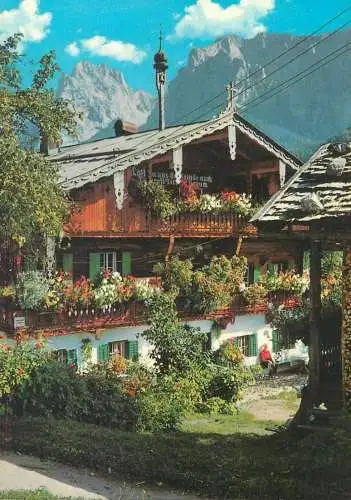 Postcard Germany Malerischer Bauernhof