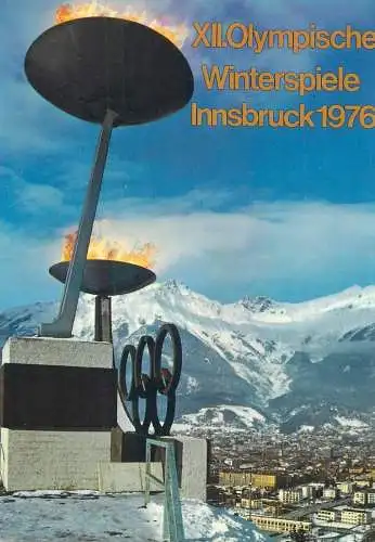Postcard Austria Innsbruck Olympic Winter Games venue from 1964 and 1976