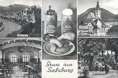 Postcards Austria Gruss aus Salzburg
