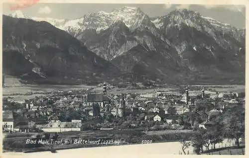 Postcards Austria Tirol Bad Hall panorama