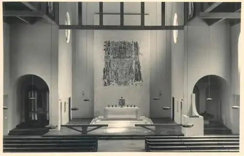 Postcards Germany Christkönigskirche interior