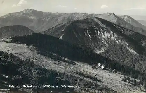 Postcards Austria Schutzhaus Durrenstein landscape