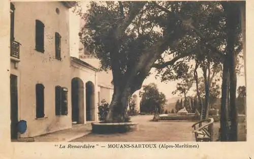 Postcards France Mouans Sartoux Alpes Maritimes La Renadiere