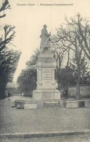 Postcards France Vernon Eure monument commemoratif