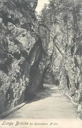 Postcards Austria Lange Brücke bei Gutenstein