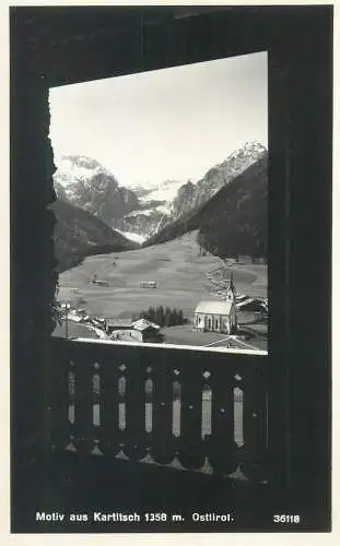 Postcards Austria Osttirol Motiv aus Kartitsch 1956