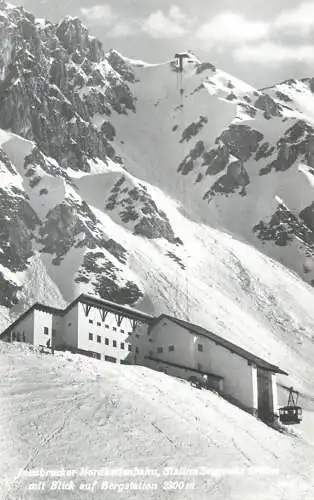Postcards Austria Tirol  innsbrucker nordkettenbahn teleferique