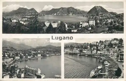 Postcards Switzerland Lugano