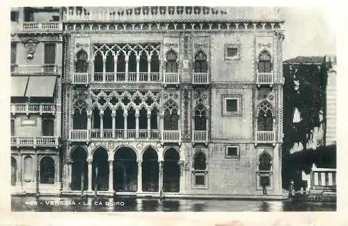 Postcards Italy Venice Ca d'Oro