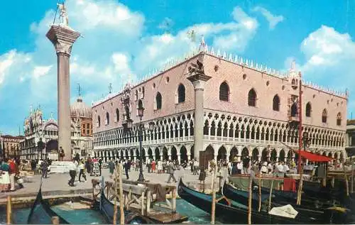 Postcards Italy Venice Ducal Palace 1965