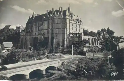 Postcards France >  Eure et Loir > Chateaudun chateau pont Saint-Jean 1955