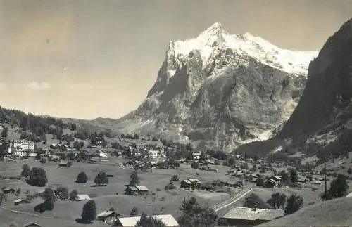 Postcards Switzerland Grindelwald 1959