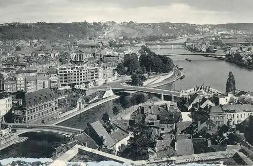 Postcards Belgium Namur panorama