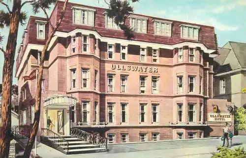 Postcards UK England Ullswater hotel West cliff 1971