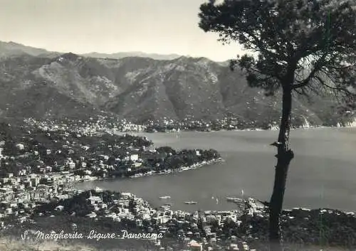 Postcards Italy Santa Margherita ligure 1957
