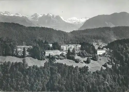 Postcards Switzerland Burgenstock hotels 1966