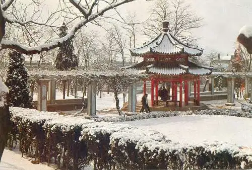 Postcard China Zhong Park Dalian