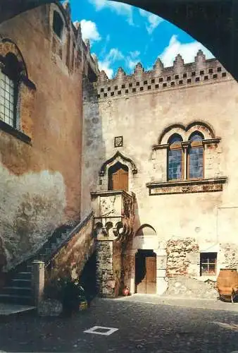 Postcard Italy Taormina Palaos Corvaia