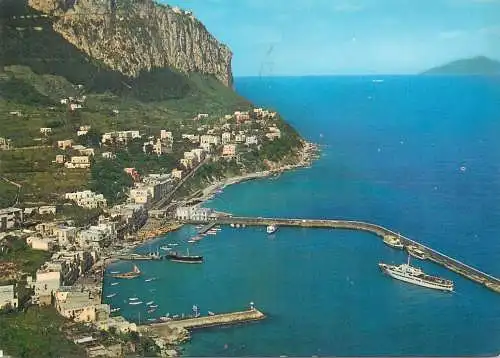 Postcard Italy Capri Marina Grande 1969