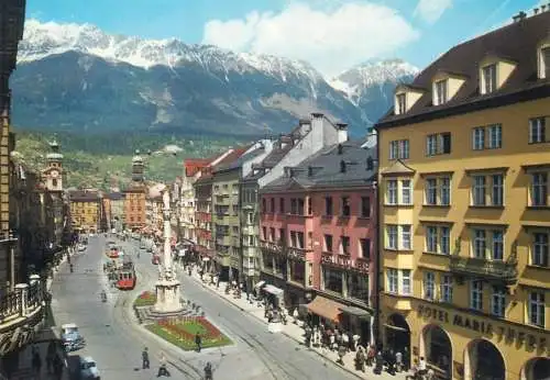 Postcard Italy paradestrasse im Alpengebiet Innsbruck