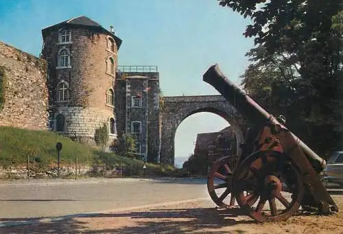Postcard Belgium Namur Citadelle la chateau des Comtes le donjon cannon