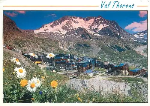 Postcard France Savoie > Val Thorens echappee sur la station 1997