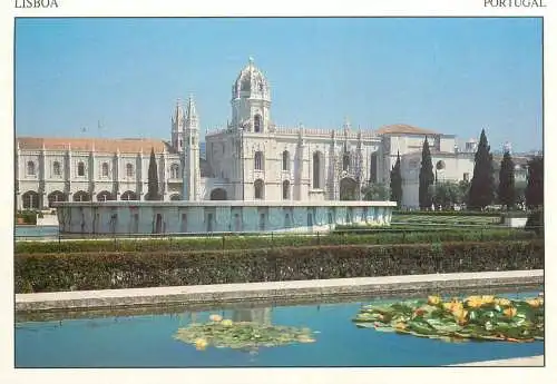 Postcard Portugal Lisbon Jeronimos Monastery