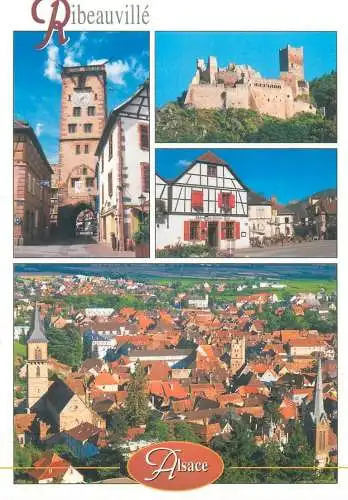 Postcard France Haut-Rhin > Ribeauvillé