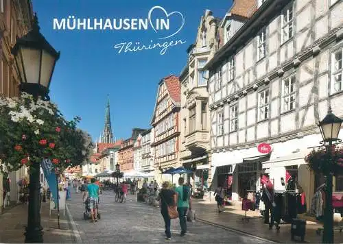 Postcard Germany Muhlhausen