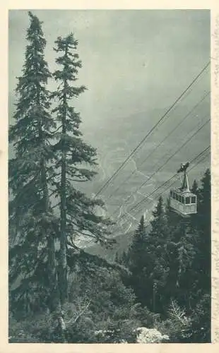 Rax Austria Raxbahn telpher cable car