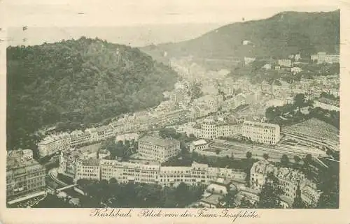 Czech R. Karlsbad Karlovy Vary panorama 1911
