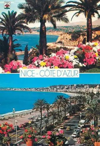 Postcard France Alpes Maritimes > Nice Cote d'Azur 1988
