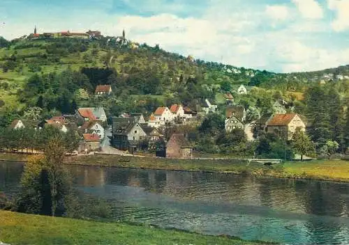 Postcard Germany Dilsberg im Neckartal mit Rainbach