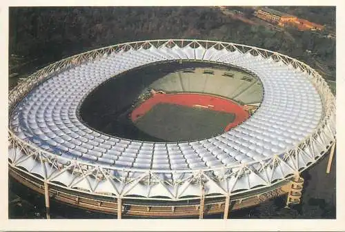 Postcard Italy Roma Stadio Olimpico aerial view