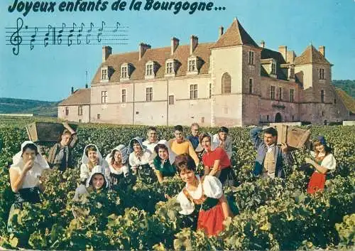 Postcard France Cote d'Or Bourgogne 1985