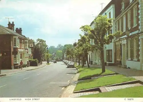 Postcard England Lindfield West Sussex High Street