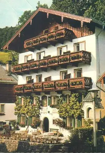 Post card Austria St Wolfgang am See Katrin Gasthaus