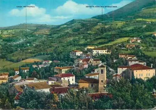 Postcard Italy Colli Euganei Arqua Petrarca