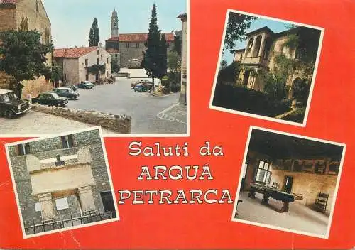 Postcard Italy Arqua Petrarca 1983