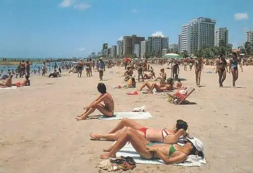 Postcard Brasil Recife Pernambuco Boa Viagem Beach