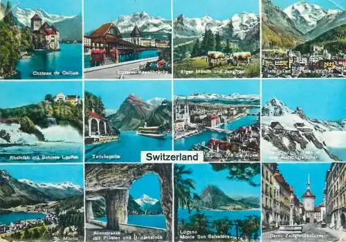 Post card Switzerland view