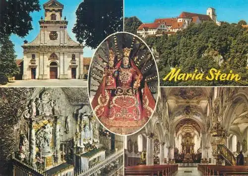 Post card Switzerland Mariastein multi view