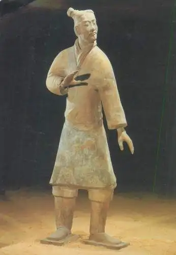 Fine Arts Postcard East Asian Museum Standing crossbowman Qin Shihuangs Lintong Shaanxi