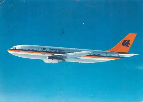 Postcard Hapag Lloyd Airbus A-300 B4